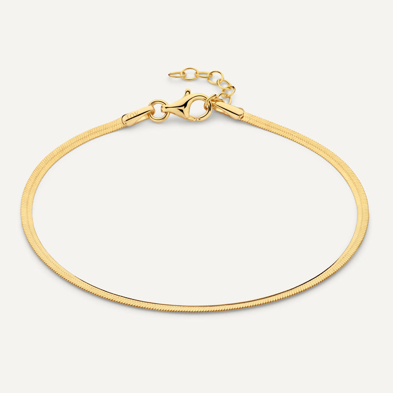 Bracelet Chaîne à Chevrons