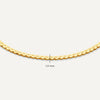Or 14 Carats Bracelet Chaîne Serpentine - 8
