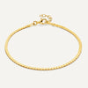 Or 14 Carats Set de Serpentine - 12