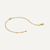 585er Gold mit Diamanten Diamant Halo Armband (0.05 ct) - 6