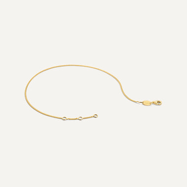 14 karat guld Baby Curb-armbånd - 7