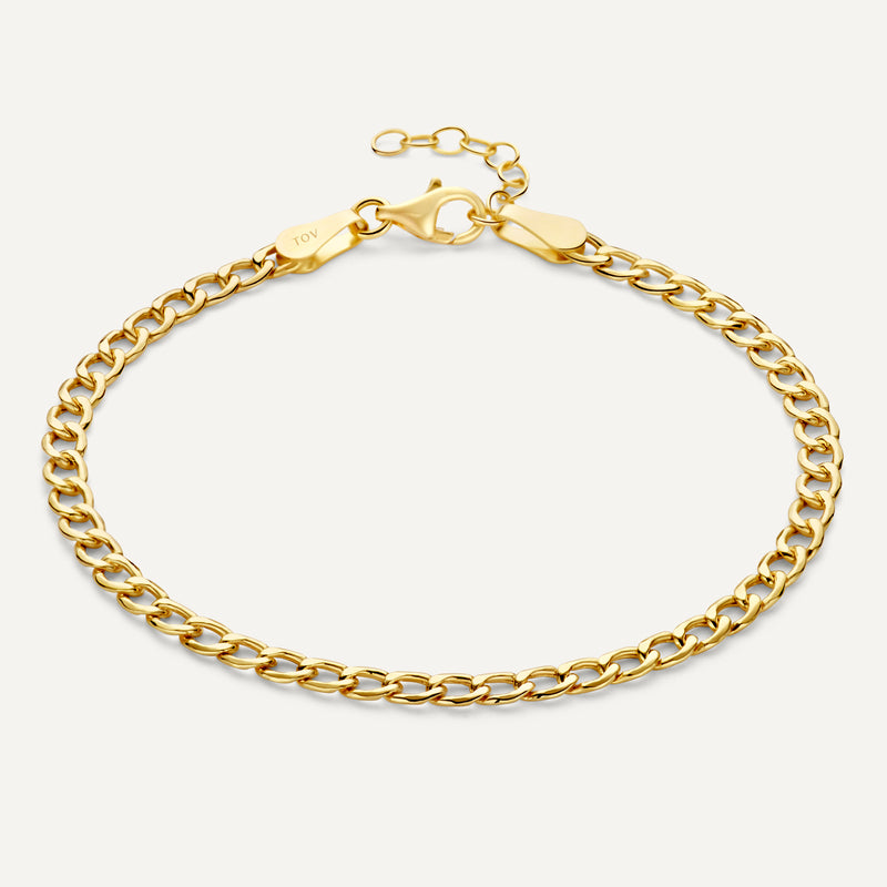 Curb Schakelarmband
