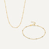 585er Gold Stationed Kugeln Sets - 1