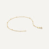 18 Karat Gold Stationed Essential Bracelets Set - 9