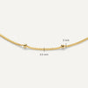 18 Karat Gold Stationed Essential Bracelets Set - 6
