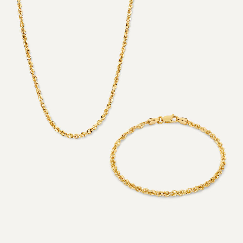Gedraaide Koord Set