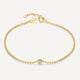 Bezel Set Zirkonia Bolletjes Set
