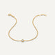 Bracelet Boules Bezel Solo Zircon