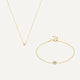Bezel Set Zirkonia Set