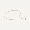 14 Karat Gold Pavé Cubic Zirconia Round Bracelet - 8