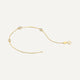 Satellite Bezel Set Cubic Zirconia Bracelet