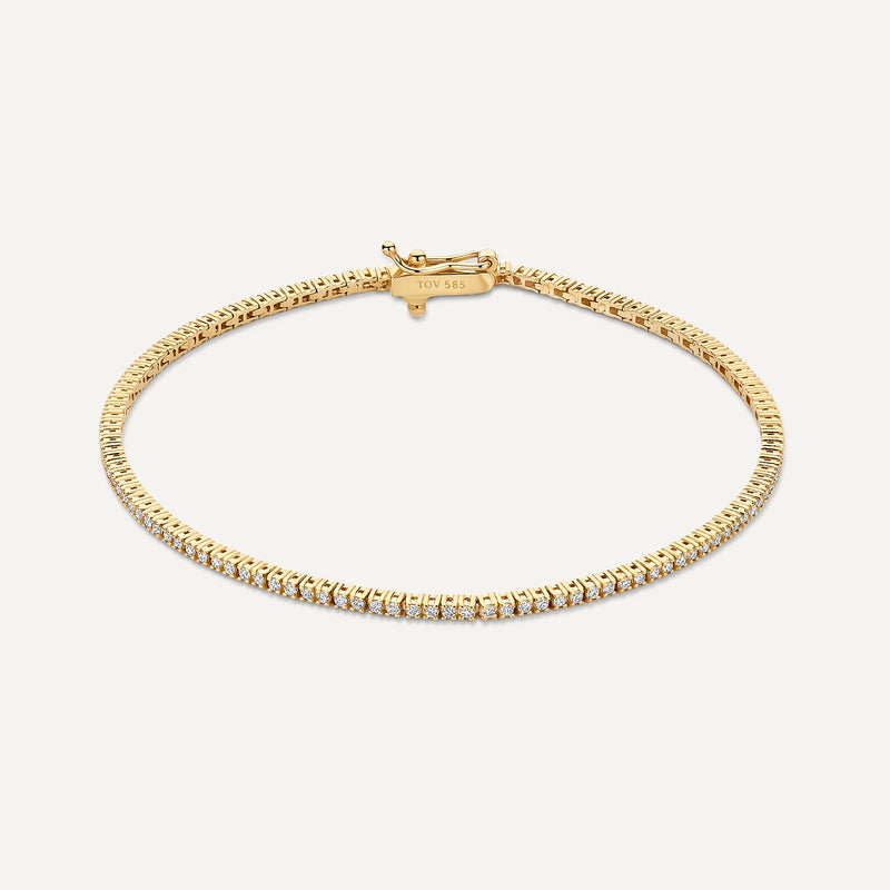 Pulsera de Tenis con Diamantes (0.89 ct)