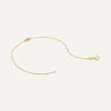 14 Karat Gold Pavé Cubic Zirconia Open Halo Bracelet - 7