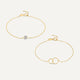 Infinity Zirkonia Armbänder Set