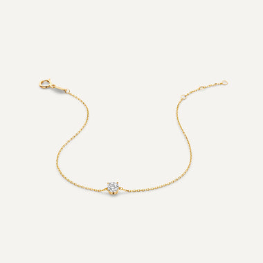 585er Gold Infinity Zirkonia Armbänder Set - 11