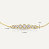 14 Karaat Goud Zirkonia Trail Armband - 13