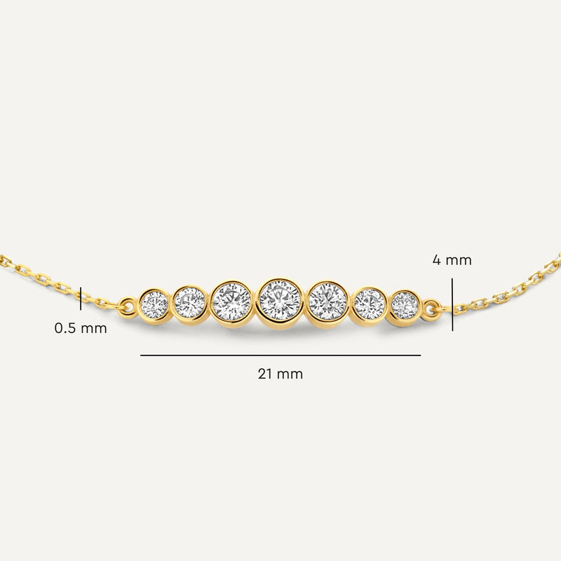 Zirkonia Trail Armband