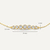 14 Karaat Goud Zirkonia Trail Set - 11