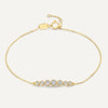 14 Karaat Goud Zirkonia Trail Set - 10