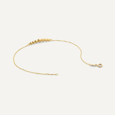 14 Karaat Goud Zirkonia Trail Armband - 11