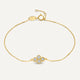 Zirkonia Bloemen Set
