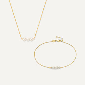 Threaded Pearl Set