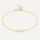 Geschakelde Parel Armband