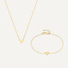 14 Karat Gold Hearts Set - 1