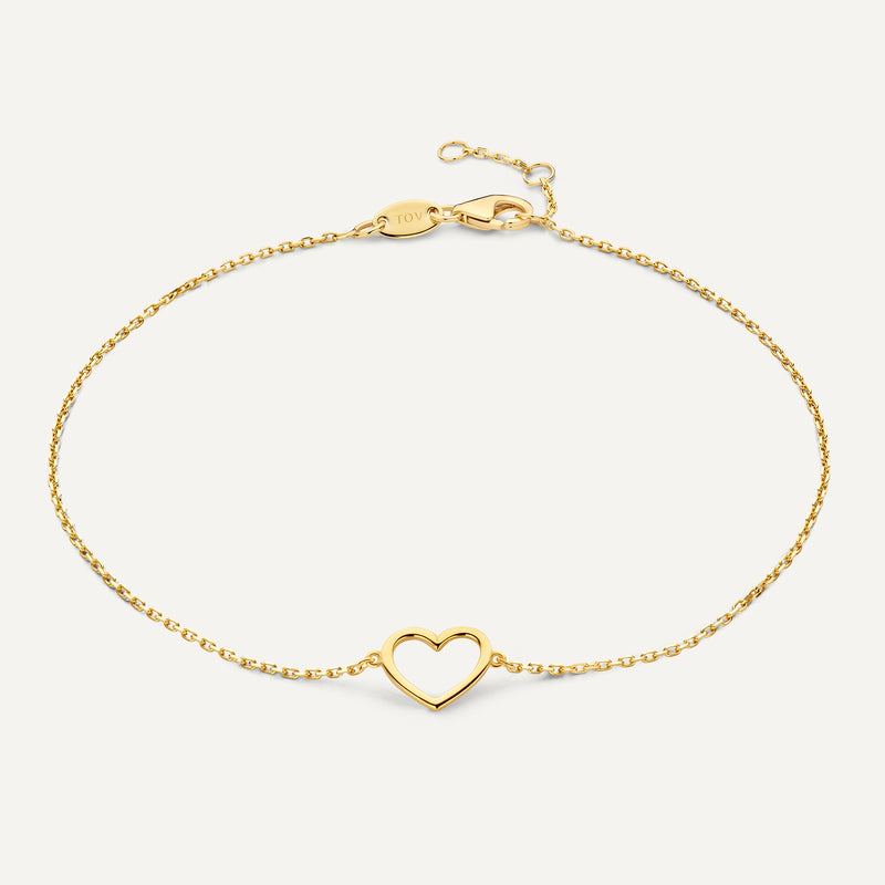 Open Heart Bracelet