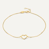 Open Heart Bracelet
