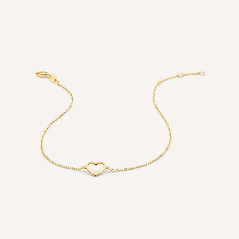 Open Heart Bracelet