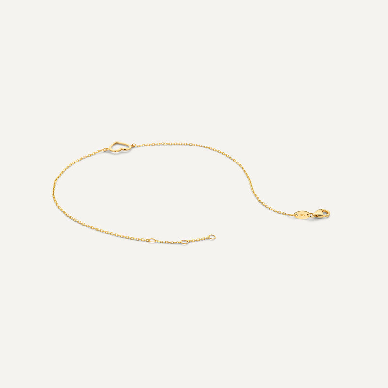 Open Heart Bracelet