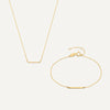 14 Karaat Goud Essential Bar Set - 1