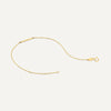 Or 14 Carats Bracelet Bar - 6