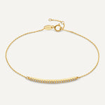 Bracelet Bar Zircon Pavé
