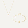 14 Karat Gold Essential Initial Letter Set - 1