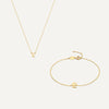 14 Karaat Goud Essential Initial Letter Set - 1