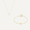 14 Karat Gold Essential Initial Letter Set - 1