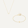 14 Karat Gold Essential Initiaal Letter Set - 44