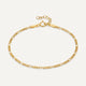 Bracelet Chaîne Fin Figaro