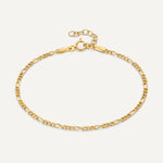 Bracelet Chaîne Fin Figaro