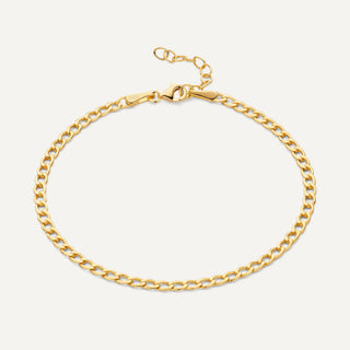 Slim Curb Chain Bracelet