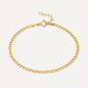 Slim Curb Chain Bracelet
