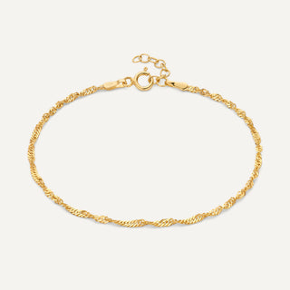 Bracelet Fin Torsadé Rope