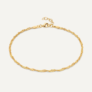 Bracelet fin torsadé