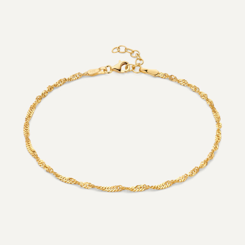 Ensemble fin à maille torsadée