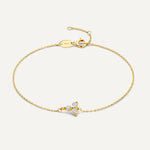 Zirkonia Lotus Armband