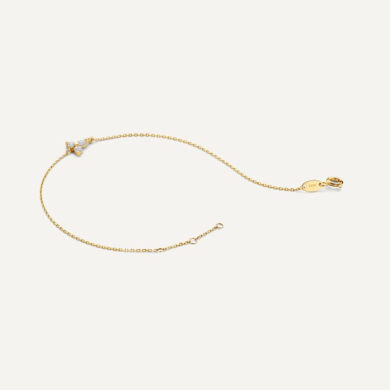 Zirkonia Lotus Armband