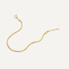 585er Gold Box Kettenarmband - 5