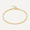 585er Gold Box Kettenarmband - 1